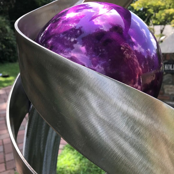 Metal Garden Sculpture Etsy