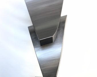 Internal Bond (stainless steel, tabletop metal, fine art sculpture)