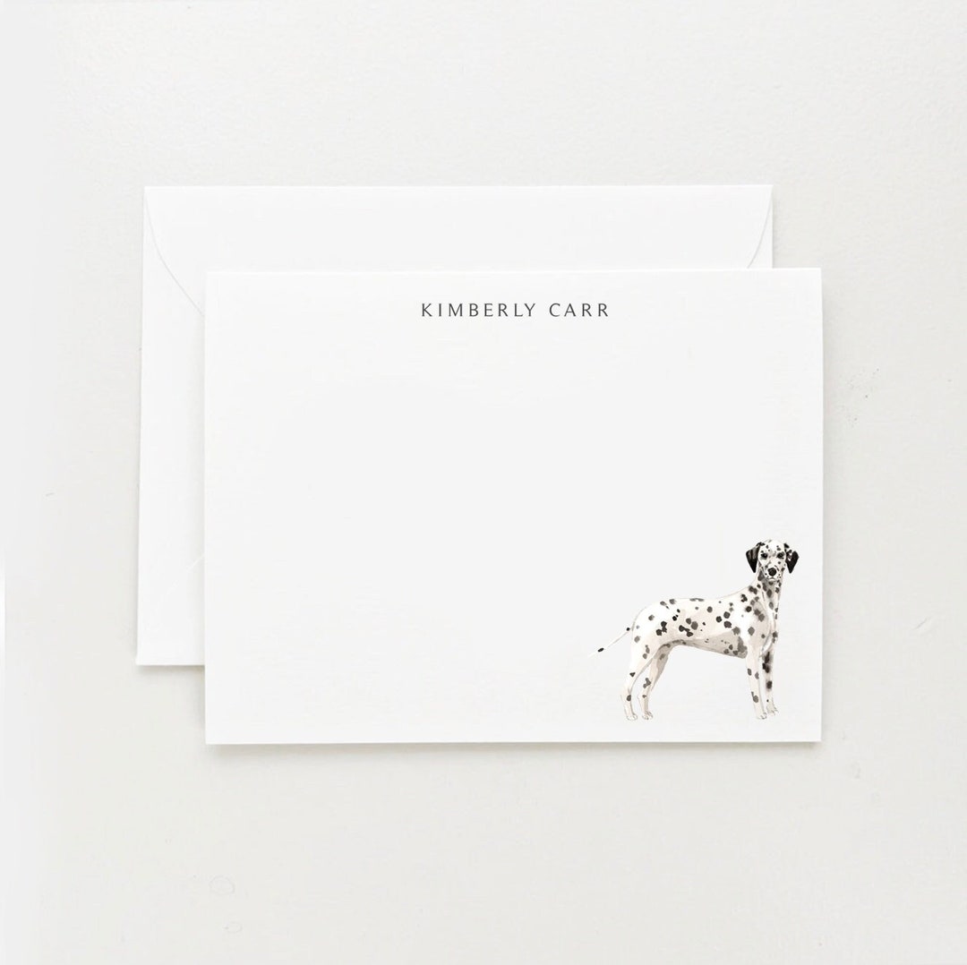 Bourbon & Bacon - Dalmatian Note Cards