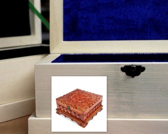 Jewellery box - Lime blanks for woodcarving
