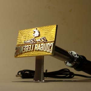 Power 300Watt -  Wood Branding Iron- made of brass AC 220V voltage  Stamp thickness: 16-20mm
