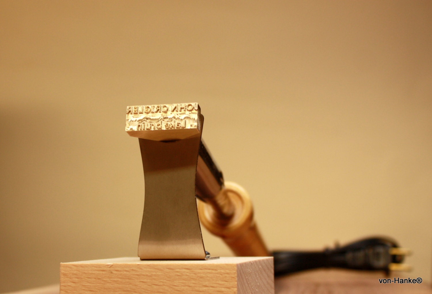  Custom Electric Wood Branding Iron with custom stamp 200W 110V  (1x1)