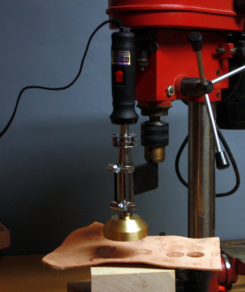 Holder Heating Branding Iron to the Bench Drills Etsy