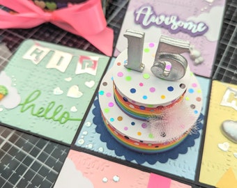 Birthday cake - Exploding Box Card