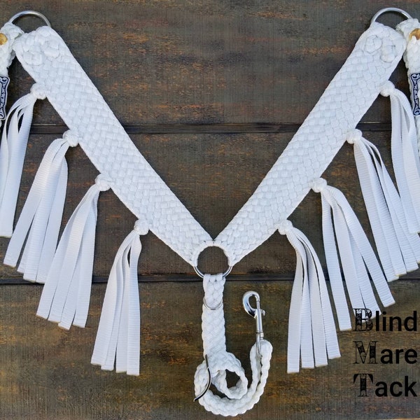 Horse Mule Tape Purple Breast Collar Etsy