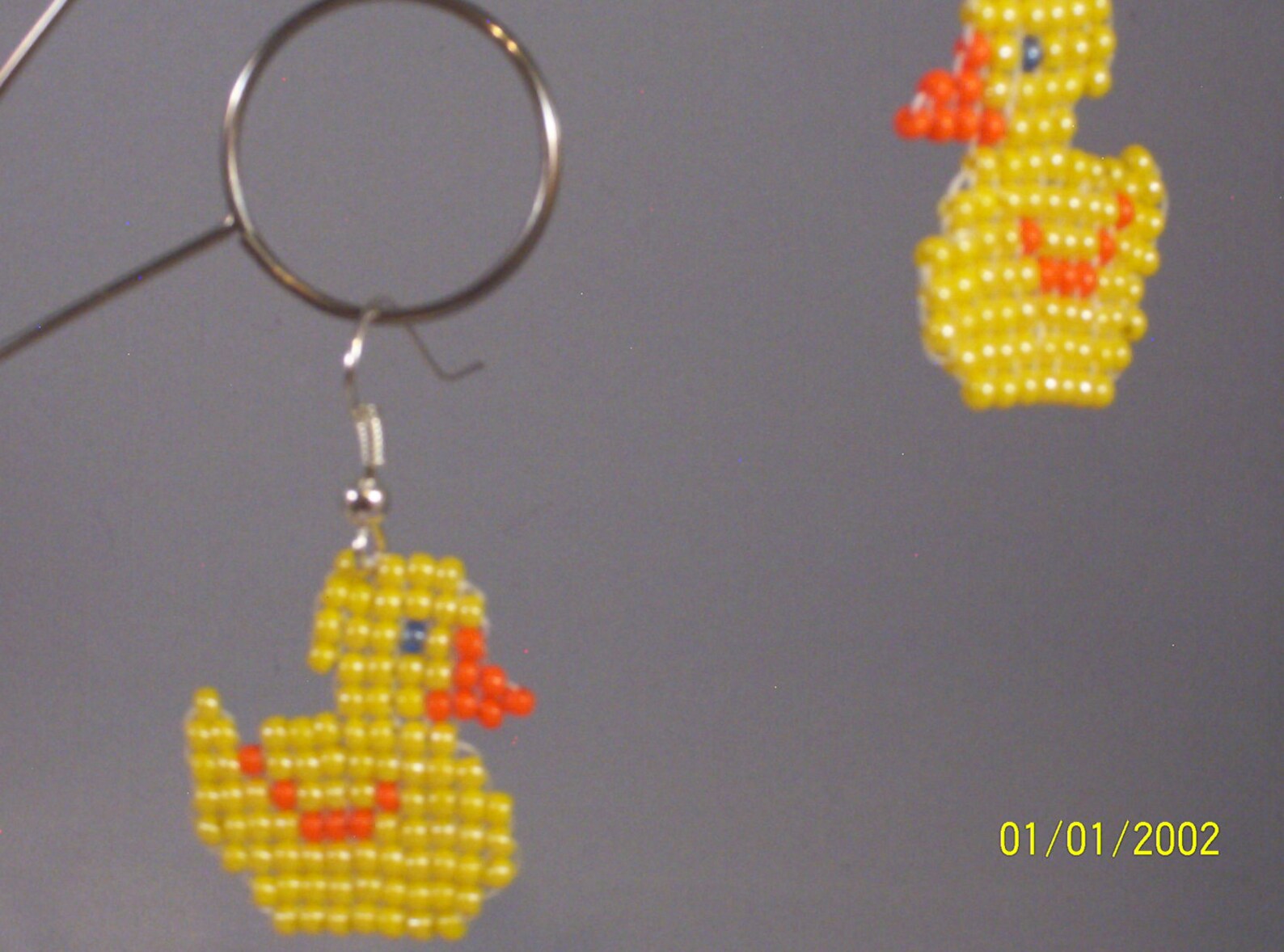 Yellow Rubber Duck Earrings Etsy