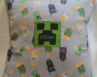 Minecraft Pillow Etsy