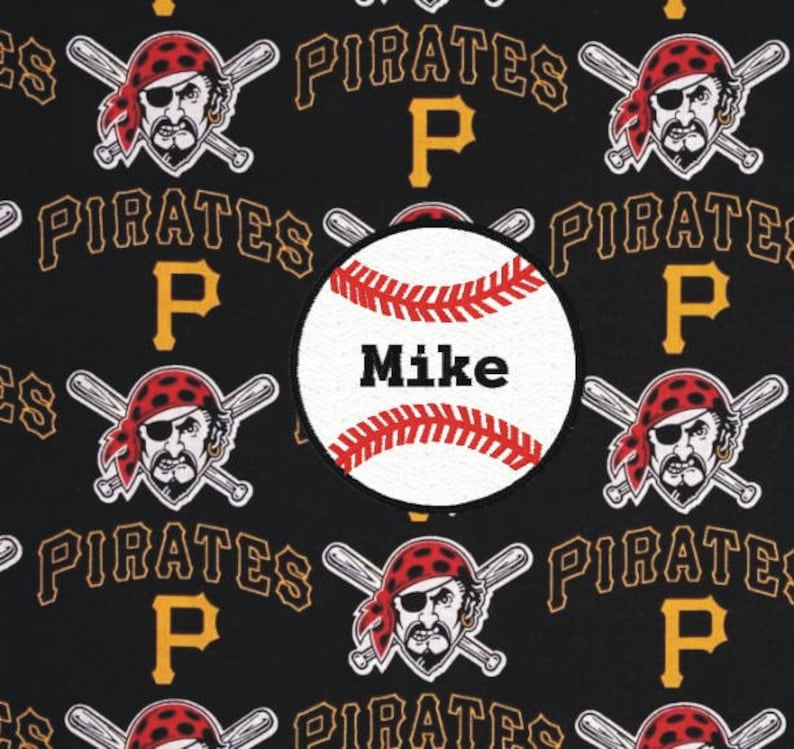 Pittsburgh Pirates Béisbol Almohada Personalizada Etsy España