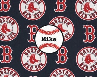 Boston Red Sox Baseball Personalized Pillow