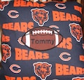 Chicago Bears Football Personalized Pillow