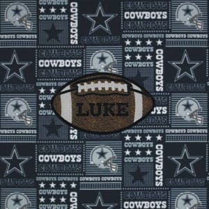 Dallas Cowboys Football Personalized Pillow
