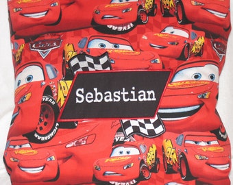 Cars Personalized Pillow