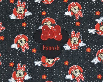 Minnie Mouse polka dot Personalized Pillow