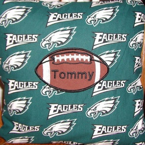 Philadelphia Eagles Football Personalized Pillow