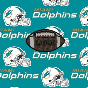 Miami Dolphins Miami Vice Mini Football Helmet Decal Set