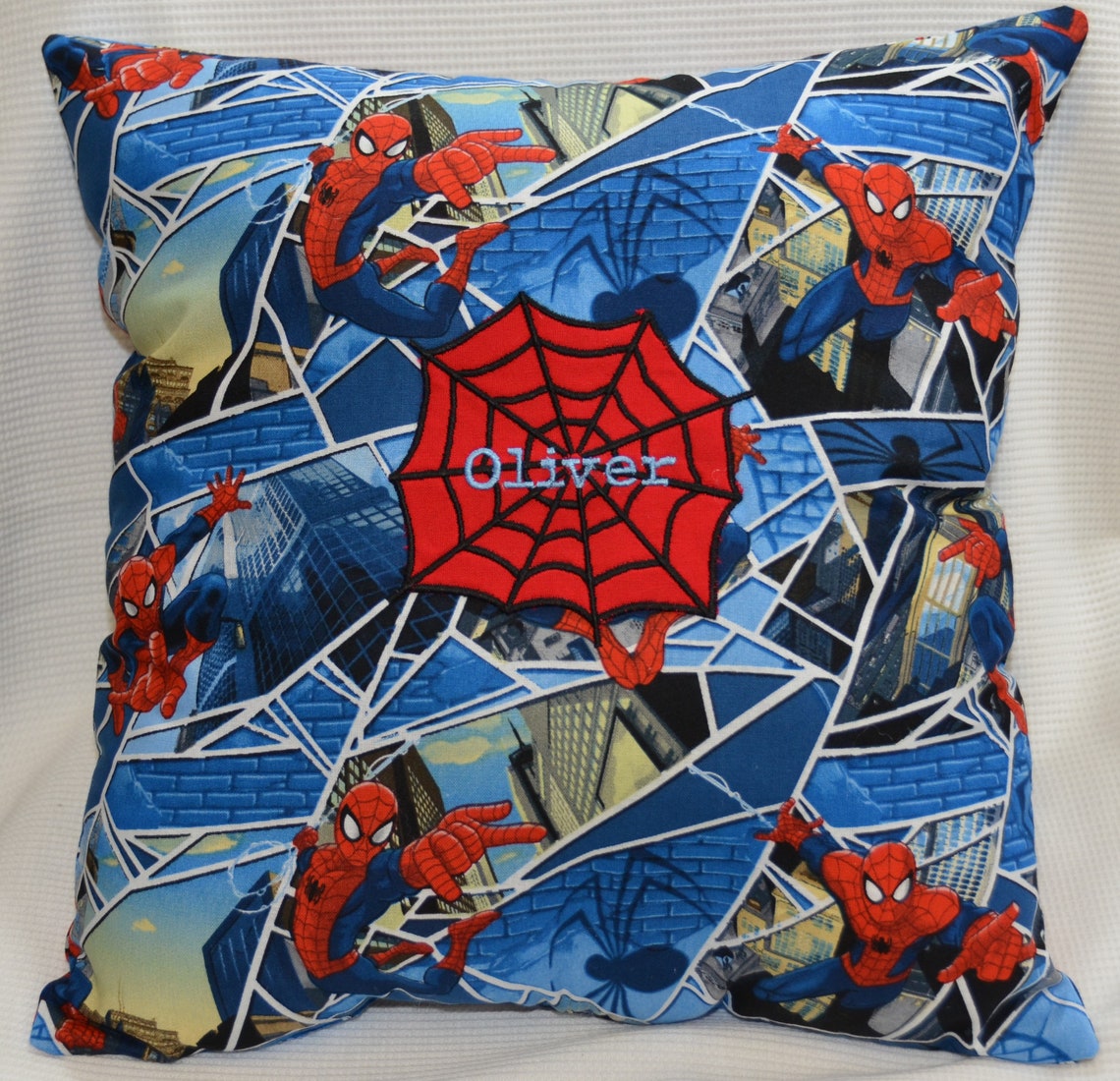 Spiderman Personalized Pillow - Etsy Singapore