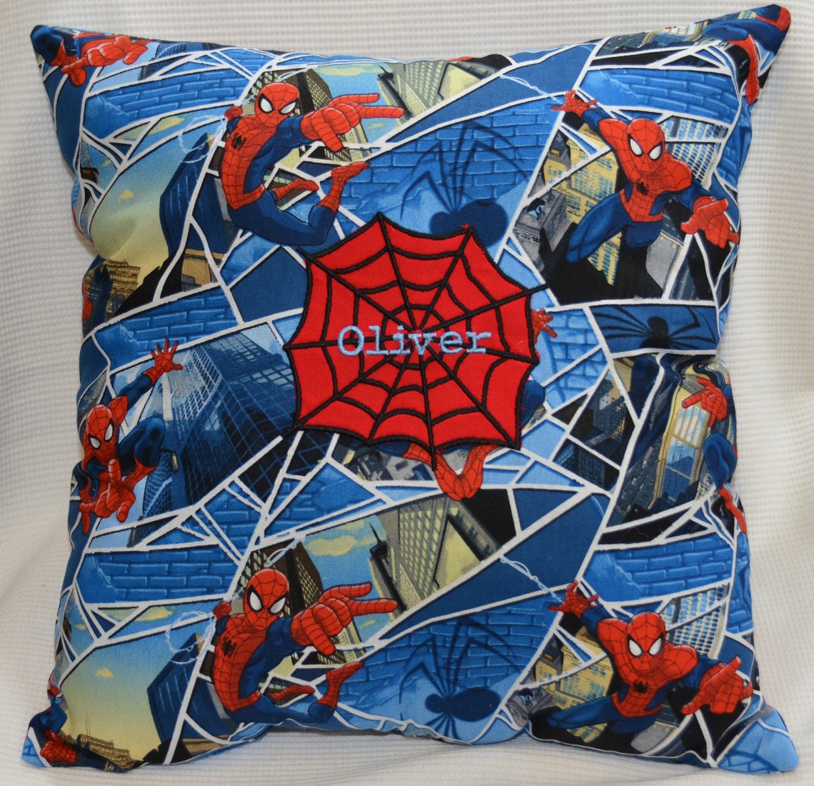 Spiderman Personalized Pillow Etsy Singapore