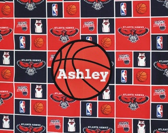 Almohada personalizada de baloncesto Atlanta Hawks