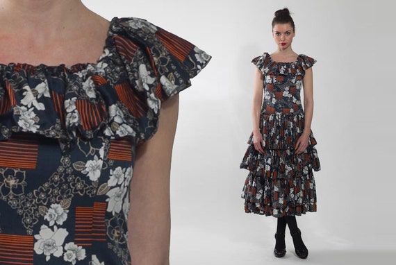 vintage flamenco dress