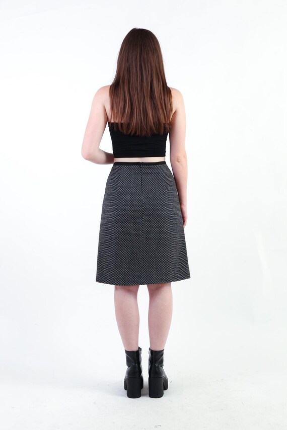 90s K SWISS Soft White Stripe Jogger Skirt main image 0