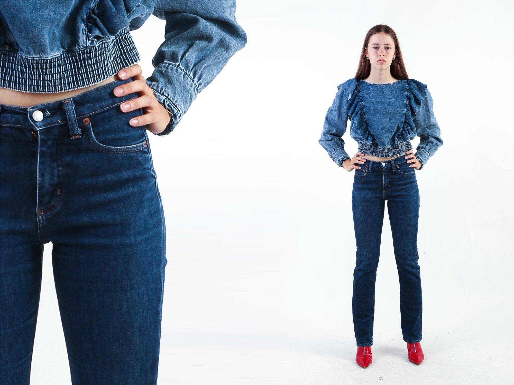 1990s BIG STAR Jeans High Waisted Jeans 