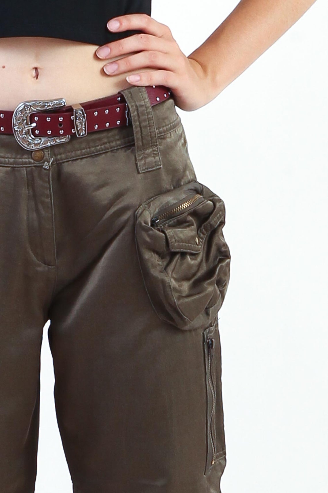 dark olive cargo pants