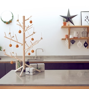 Branch Contemporary wooden Christmas tree 3ft