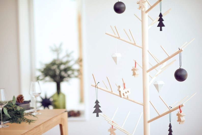 Branch Contemporary wooden Christmas tree image 7