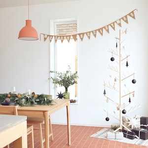 Branch Contemporary wooden Christmas tree 6.5ft