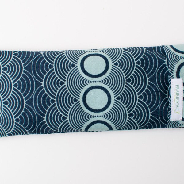 Organic Flax Eye Pillow with Removable Cover