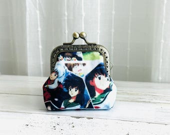 Japanese Anime Coin Purse: Small Purse with/without keychain