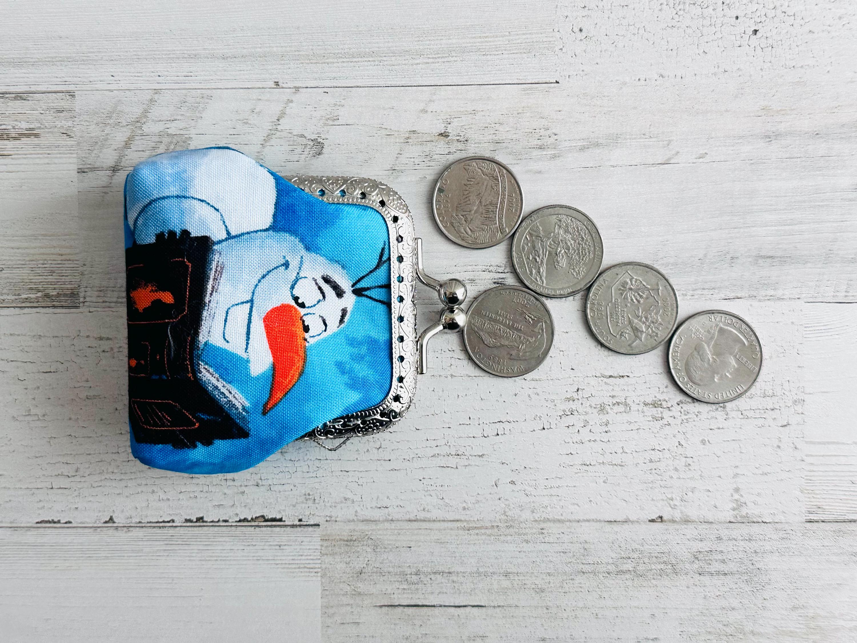 Frozen Olaf Coin Purse: Small Wallet With/without Keychain - Etsy