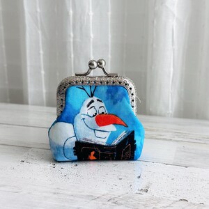 Frozen Olaf Coin Purse: Small Wallet With/without Keychain - Etsy
