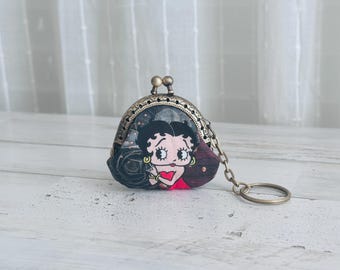 Betty Boop Jazz Age Mini Coin Purse with Key Chain