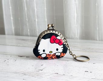 Hello Kitty Mini Coin Purse with Keychain