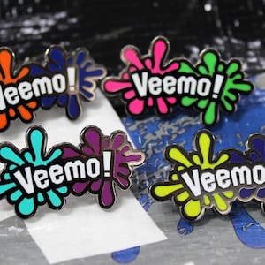Veemo Enamel Pin | Octo Lapel Pin