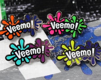 Veemo Enamel Pin | Octo Lapel Pin