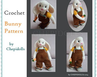 PATTERN Crochet Bunny Pattern Instand Download