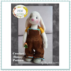 PATTERN Crochet Bunny Pattern Instand Download