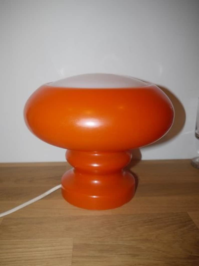 Eingang Interpretieren Kondensieren Space Age Lampe Orange Feminin Das 