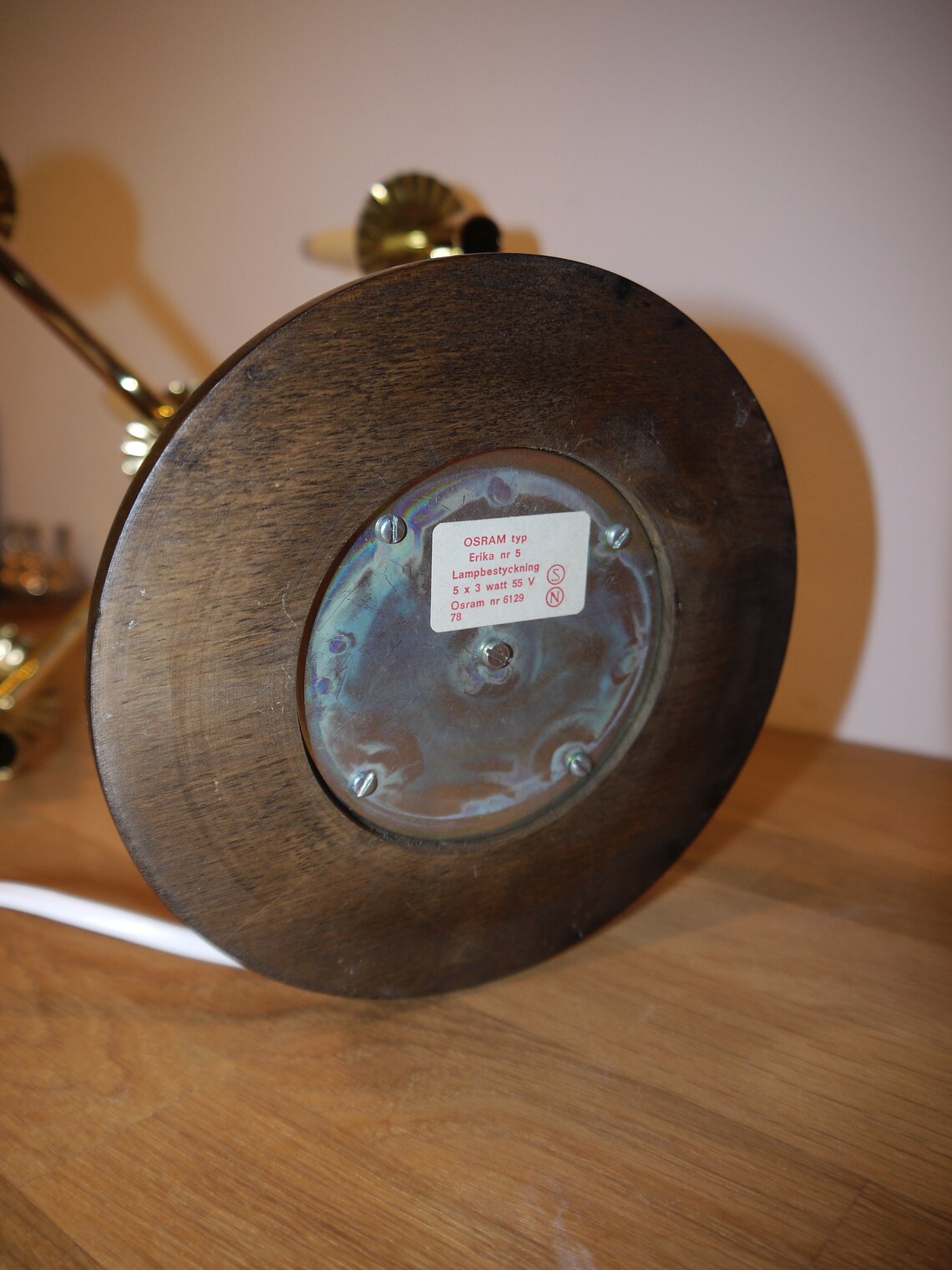 Advent Candelabra Osram Erika Sweden Christmas Table Etsy