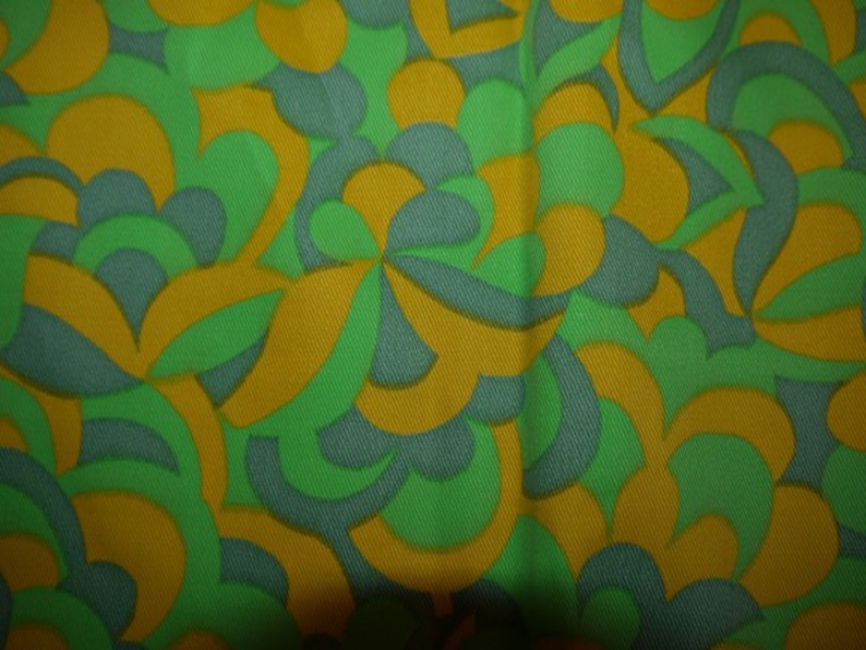 RETRO Unused Swedish 60s Fabric Scandinavian Craft