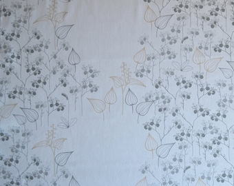 OEKO-TEX Scandinavian fabric / Canvas fabric by the yard / Upholstery fabric / Curtain fabric / Floral fabric / Finlayson Metsa