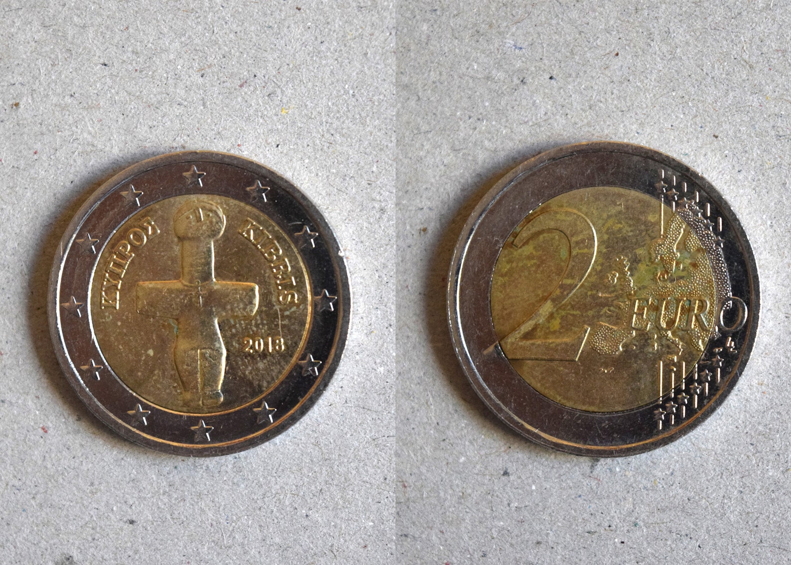 Piece De 2 Euros Chypre 2008 Valeur