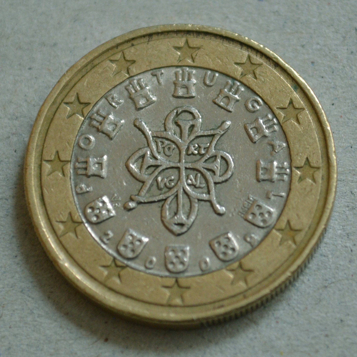 Piece De 1 Euro Rare Valeur Rare 1 euro coin / Portugal 1 Euro Coin 2008 | Etsy