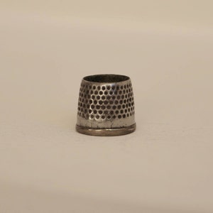 Vintage sewing thimble from 1930s