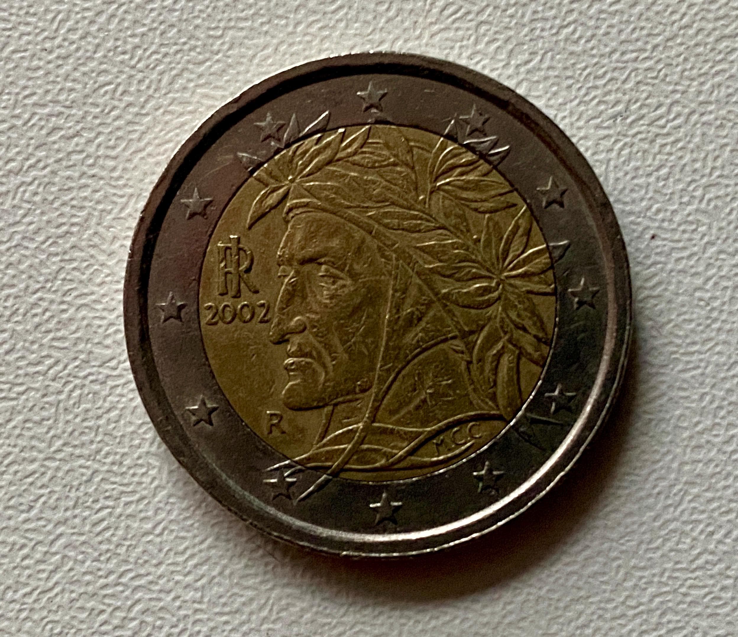 1 Euro Coin 2002 - Etsy