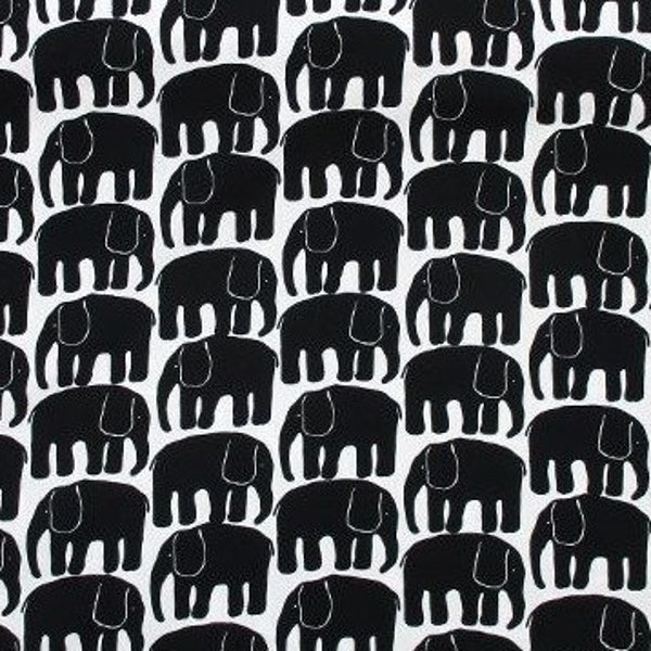 Tissu imprimé éléphant / Tissu enfant / Tissu scandinave / Tissu suédois / Tissu pour rideaux / Tissu coton / Tissu décor à la maison