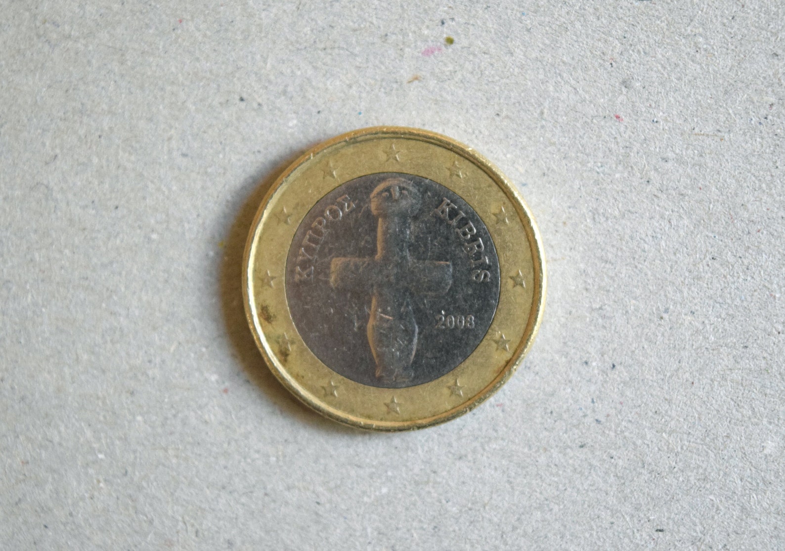Pièce De 1 Euros Chypre 2008 Valeur