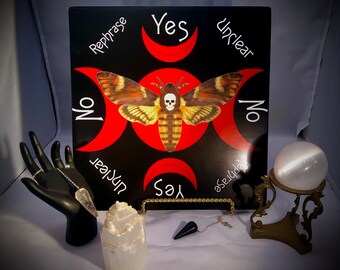 Death Head Moth Pendulum Board~Red